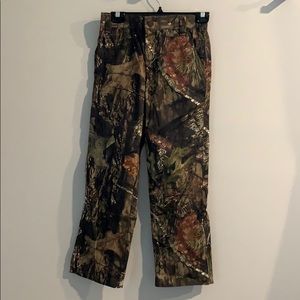 Missy oak hunting pants water repellant sz medium